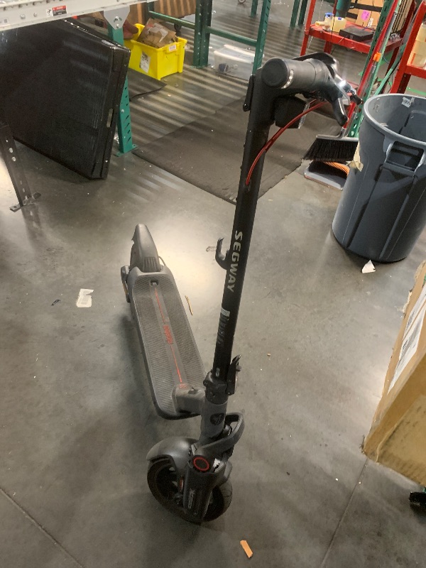 Photo 1 of ***DAMAGED - SEE NOTES/PICTURES*** ****PARTS ONLY***** Segway Ninebot MAX G3 Plus Electric Scooter, 28 MPH, 56-Mile Range