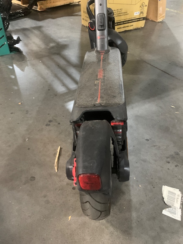 Photo 1 of ***DAMAGED - SEE NOTES/PICTURES*** ****PARTS ONLY***** Segway Ninebot MAX G3 Plus Electric Scooter, 28 MPH, 56-Mile Range