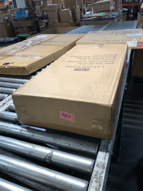 Photo 1 of ***FACTORY SEALED***Lavish Home Folding TV Tray Table with Removable Tray Top Set of 2, Brown