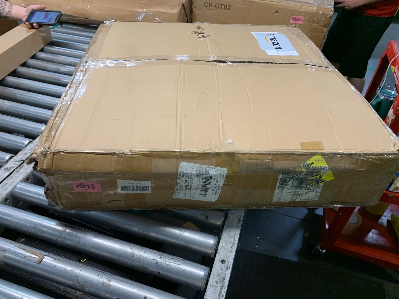 Photo 1 of ***DAMAGED - SEE NOTES/PICTURES*** Large Metal Small Animal Cages, 2-Tiers Rolling Ferrets Cage, Cage for Critter Rats/Chinchillas with Removable Ramps & Door, Cages with Locker, Squirrel Cage Christmas Decoration Pet Crate Furniture