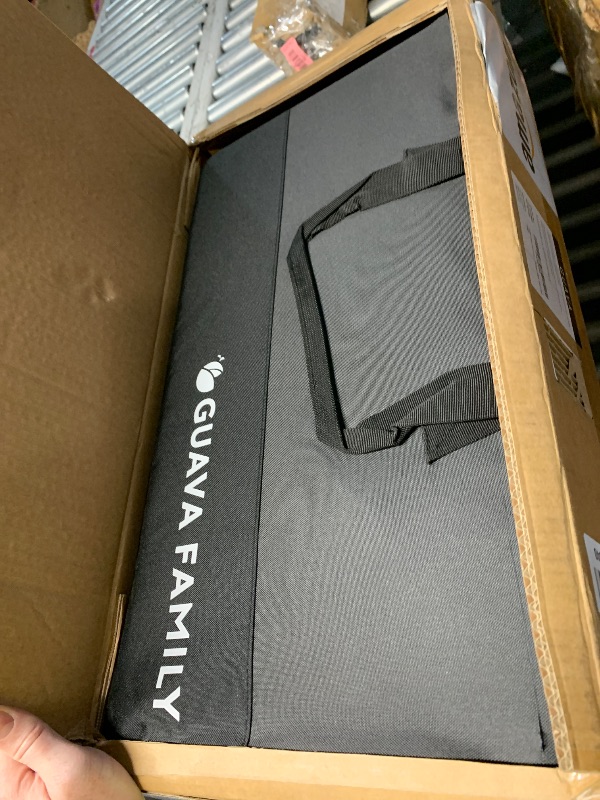 Photo 1 of ***DAMAGED - SEE NOTES/PICTURES*** Guava Family Travel Crib with Mattress and Backpack