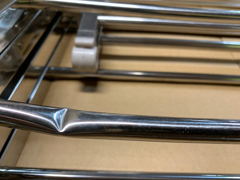 Photo 1 of ***DAMAGED - SEE NOTES/PICTURES*** Stainless Steel Clothes Drying Rack - 71-Inch Foldable, 3-Tier