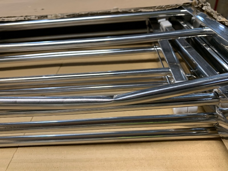 Photo 1 of ***DAMAGED - SEE NOTES/PICTURES*** Stainless Steel Clothes Drying Rack - 71-Inch Foldable, 3-Tier
