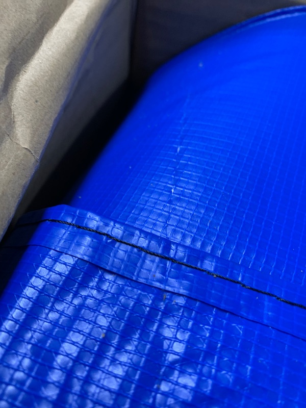 Photo 1 of ***DAMAGED - SEE NOTES/PICTURES*** Deomod Trampoline Replacement Safety Pad - Blue, 10ft-14ft