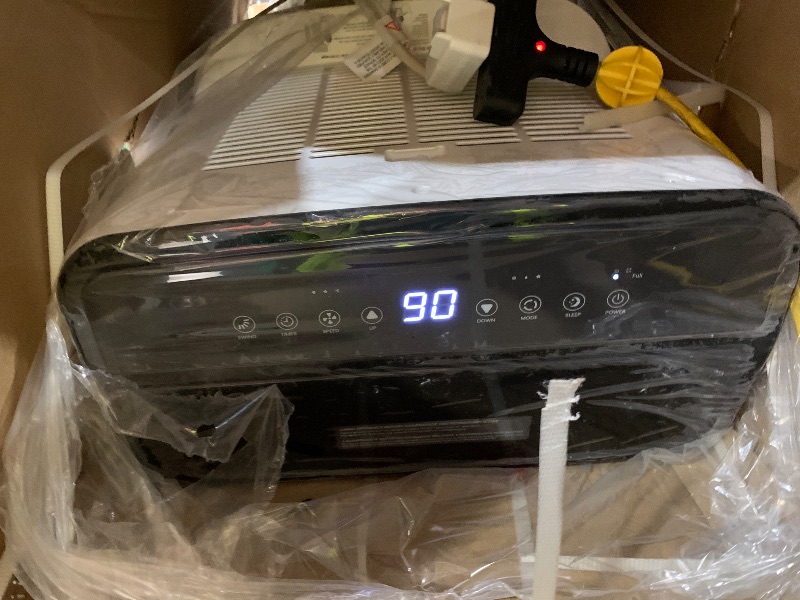 View 2 of **PARTS ONLY** TECXERLLON 15,000 BTU Portable Air Conditioner for Large Room up to 800 Sq. Ft., Quiet 48dB 4-in-1 AC Unit with Dehumidifier, Self-Evaporating, Sleep Mode, Remote & Window Kit