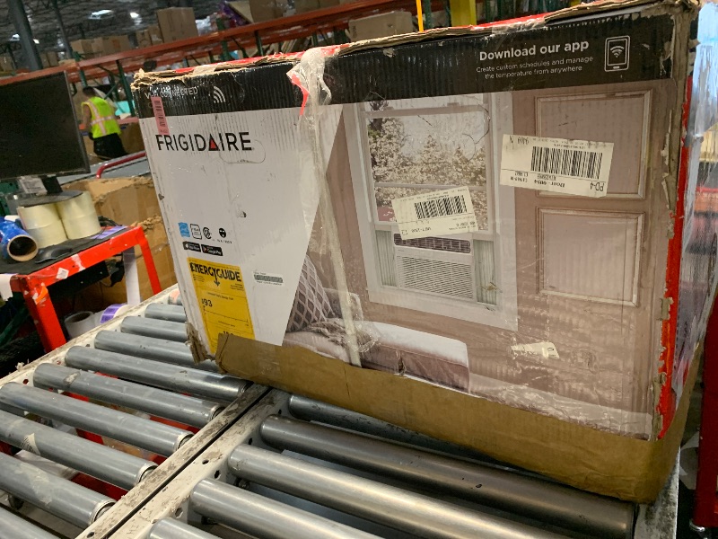 Photo 1 of ***FACTORY SEALED - OPENED FOR INPSECTION***Frigidaire 230V 18000 BTU Smart Inverter Window Air Conditioner with 16000 BTU Heater, Dehumidifier, Fan, Wi-Fi & Remote Control, Quiet AC Unit for Home Heating & Cooling, Cools Up To 1000 Sq Ft