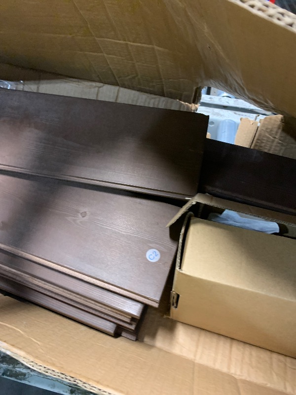 Photo 1 of ***STOCK PHOTO REFERENCE ONLY*** Brown Wood Barn Door with Hardware Included,K-Frame,Coffee