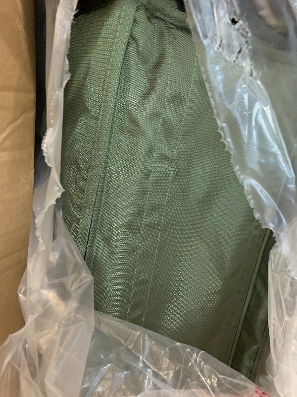 Photo 1 of **FOR PARTS, MISSING A LOT OF PARTS**Delta Children - Jeep Wrangler Deluxe 4 Seater Stroller Wagon - Premium Quad Stroller Wagon for 4 Kids with Convertible Seats, Adjustable Push/Pull Handles, Removable Canopy & Flat Fold, Black/Green