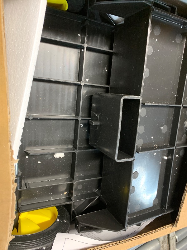 Photo 1 of ***DAMAGED - SEE NOTES/PICTURES***YITAHOME 3-Shelf Cleaning Cart, Black