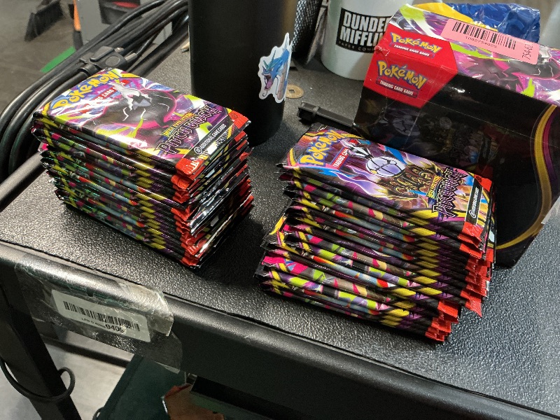 Photo 1 of **BOX OPENED - PACKS NOT OPENED** Pokémon TCG: Mega Evolution—Pitch Black Booster Display Box
