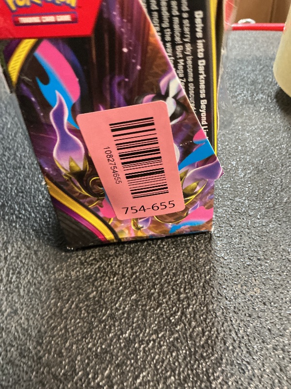 Photo 1 of **BOX OPENED - PACKS NOT OPENED** Pokémon TCG: Mega Evolution—Pitch Black Booster Display Box