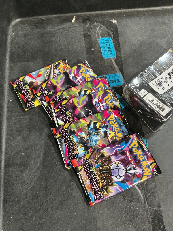 Photo 1 of **OPEN BOX - PACKS OPENED**Pokémon TCG: Mega Evolution—Pitch Black Booster Bundle