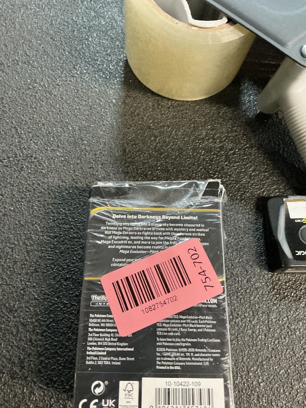 Photo 1 of **OPEN BOX - PACKS OPENED** Pokémon TCG: Mega Evolution—Pitch Black Booster Bundle