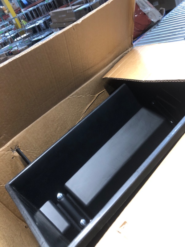 Photo 1 of ***MISSING PARTS***VEVOR Broadcast Spreader 50 lbs Capacity Drop Spreader with Hopper Grate | for Lawn & Garden Care, 18 in Spreading Width & 30 Adjustable Settings, 10 in All Terrain Tires for Seed, Fertilizer, Black