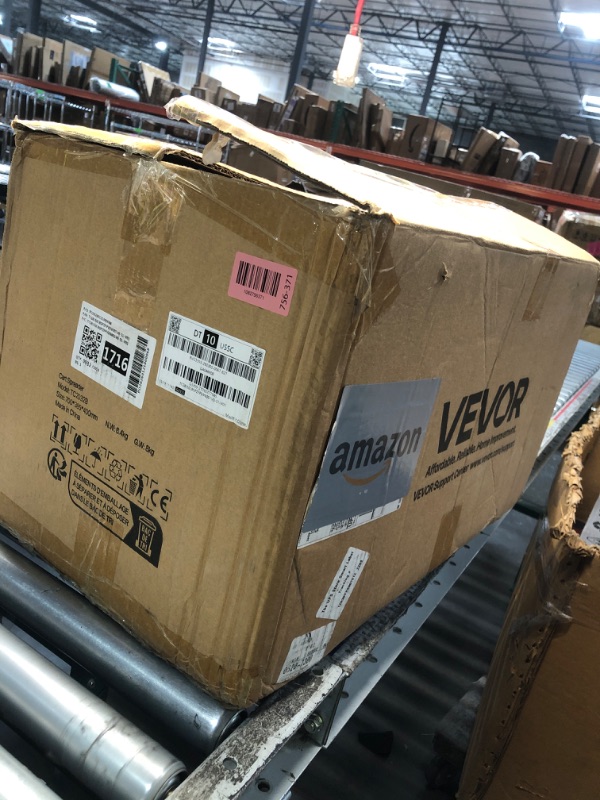 Photo 1 of ***MISSING PARTS***VEVOR Broadcast Spreader 50 lbs Capacity Drop Spreader with Hopper Grate | for Lawn & Garden Care, 18 in Spreading Width & 30 Adjustable Settings, 10 in All Terrain Tires for Seed, Fertilizer, Black