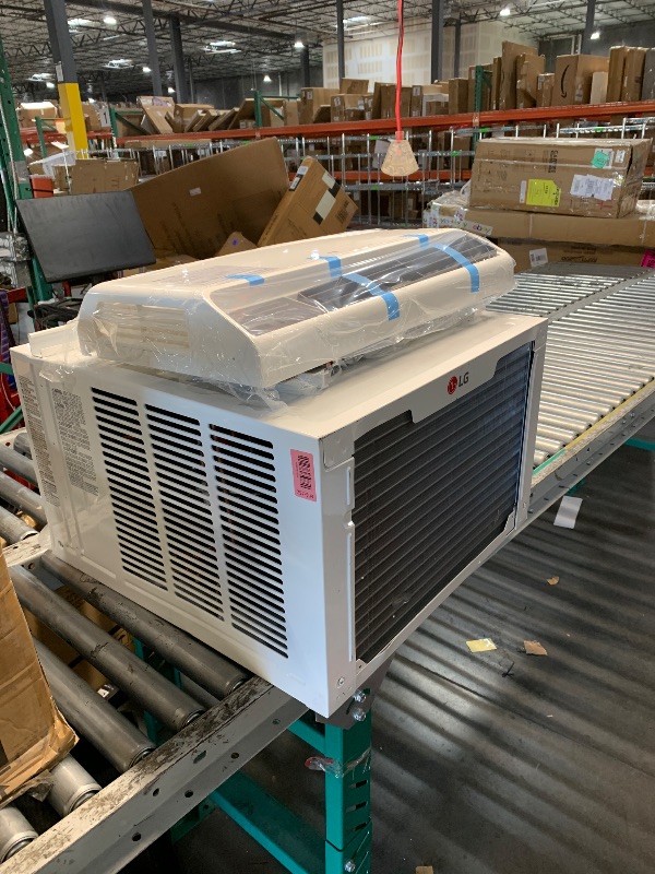 Photo 1 of ***DISPLAY PICTURE FOR REFRENCE ONLY***
LG 6,000 BTU Window Air Conditioner, 115V, Cools 250 Sq.Ft. for Bedroom, Den, Living Room, Quiet Operation, with Remote, 2 Cooling & Fan Speeds, 2-Way Air Deflection, Auto Restart, White