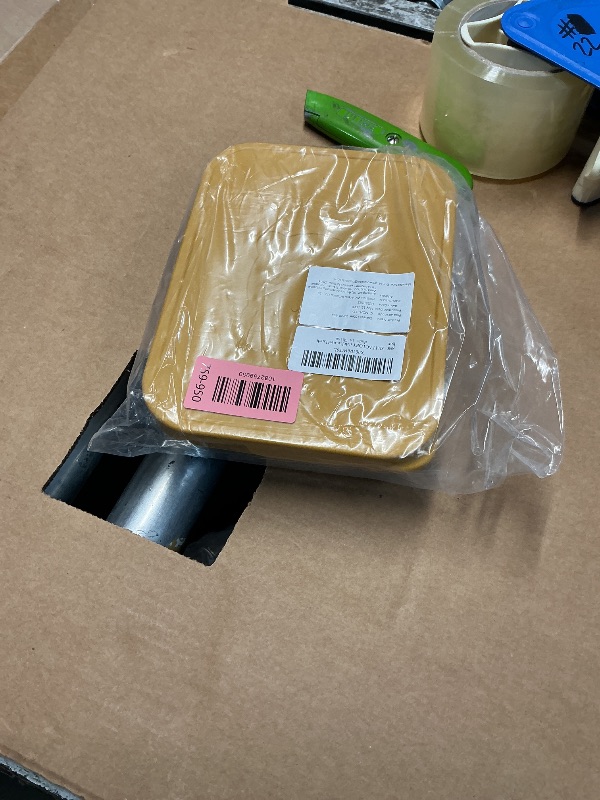 Photo 1 of ***YELLOW**SILI FACTORY Stainless Steel Bento Box - 1200ml, Yellow