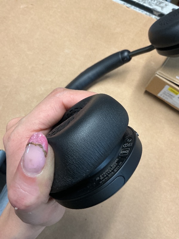 Photo 1 of **BAND DAMAGED**Jabra Evolve2 75 Wireless Headset - Black