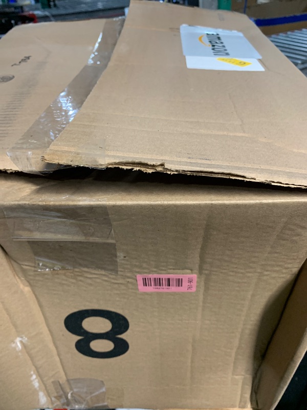 Photo 1 of ***minor damage***IRIS USA Dog Food Storage Container, Up to 54 lbs, Navy/Pearl, Made in USA