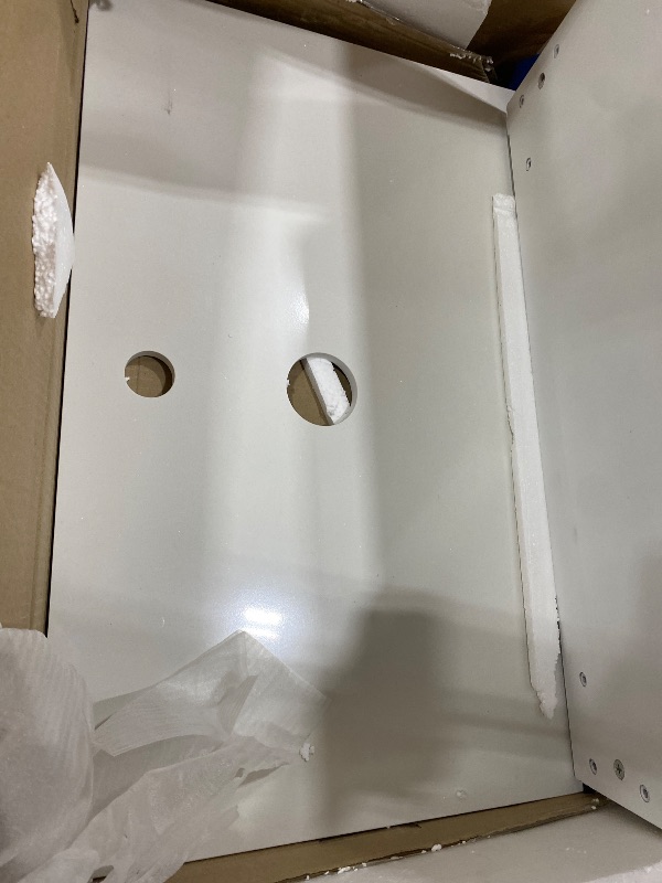 View 6 of ***TRUCK/TRAILER PICKUP ONLY***YITAHOME 30 Inch White Bathroom Vanity with Ceramic Vessel Sink