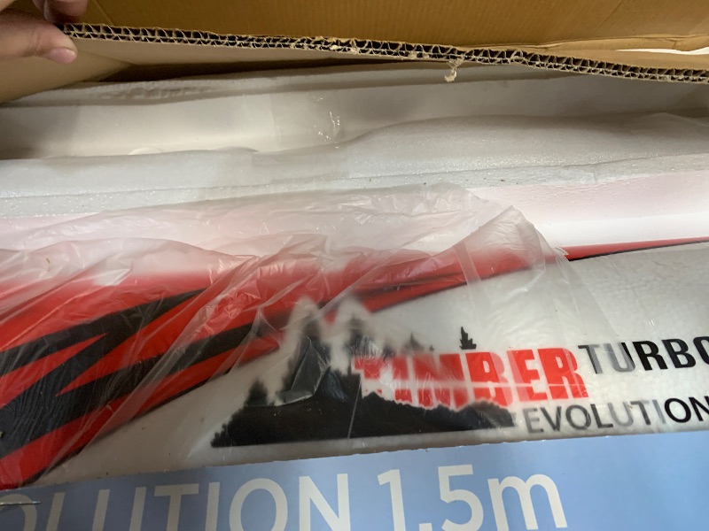 Photo 1 of ** PARTS ONLY DAMAGE NONFUNCTIONAL**
E-flite RC Airplane Turbo Timber Evolution 1.5m Smart PNP Floats Included EFL105275B