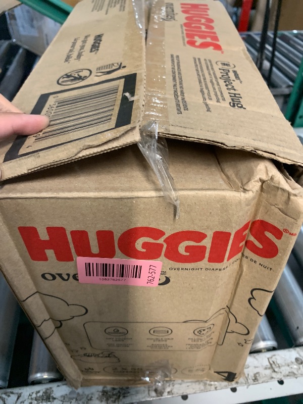 Photo 1 of ***missing 58***Huggies Overnites Diapers Size 4, 116 Count