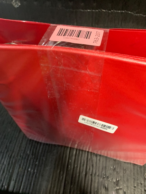 Photo 1 of ***missing 2***Samsill 2 Inch 3-Ring Binders - Red (4-Pack)