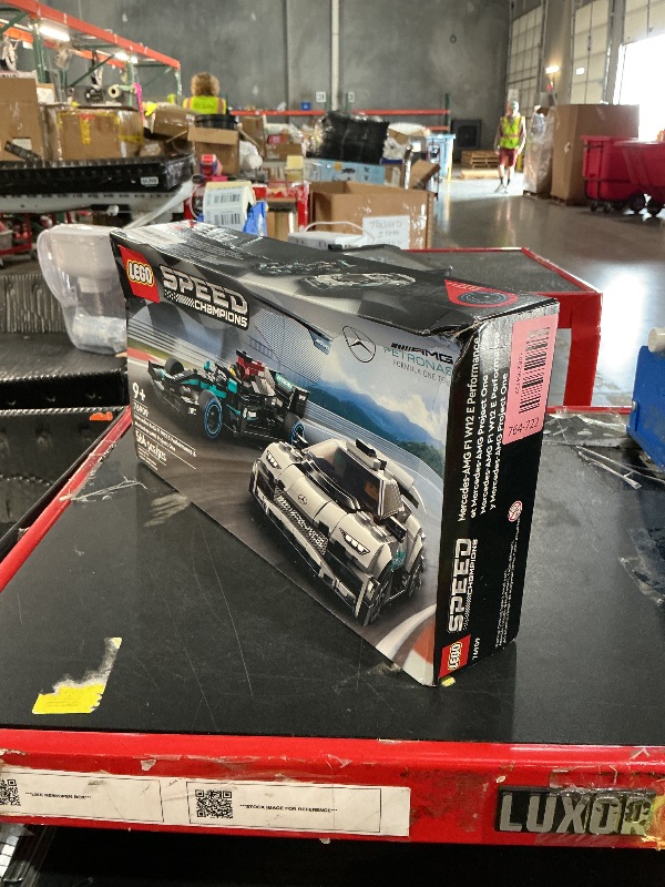 View 2 of ****FACTORY SEALED***
LEGO Speed Champions Mercedes-AMG F1 W12 E & Project One Toy Car Set