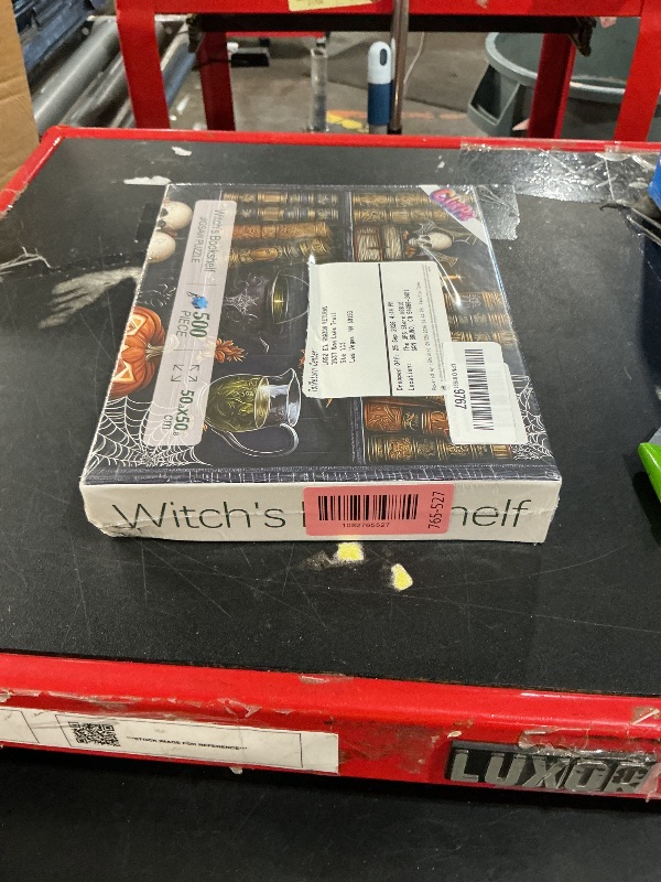 View 2 of ***FACTORY SEALED***
CliKPuz Halloween Magic Bookshelf Jigsaw Puzzle