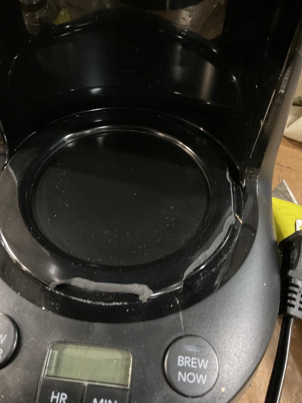 View 4 of ***STOCK IMAGE FOR REFERENCE***
Mr. Coffee Programmable Coffee Maker 5 Cups with Auto Pause Glass Carafe Compact Design Black