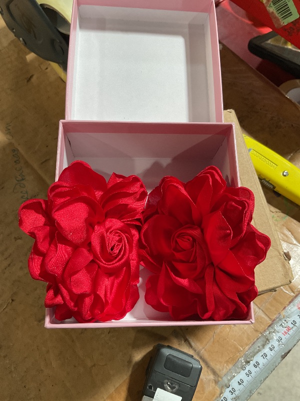 View 2 of ***MISSING 1 CLIP*** Ufgin Hawaiian Flower Hair Clips - 3 PCS