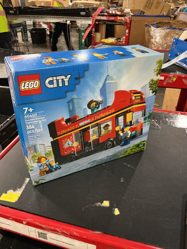 View 3 of ***FACTORY SEALED***
LEGO City Red Double-Decker Sightseeing Bus Toy Set