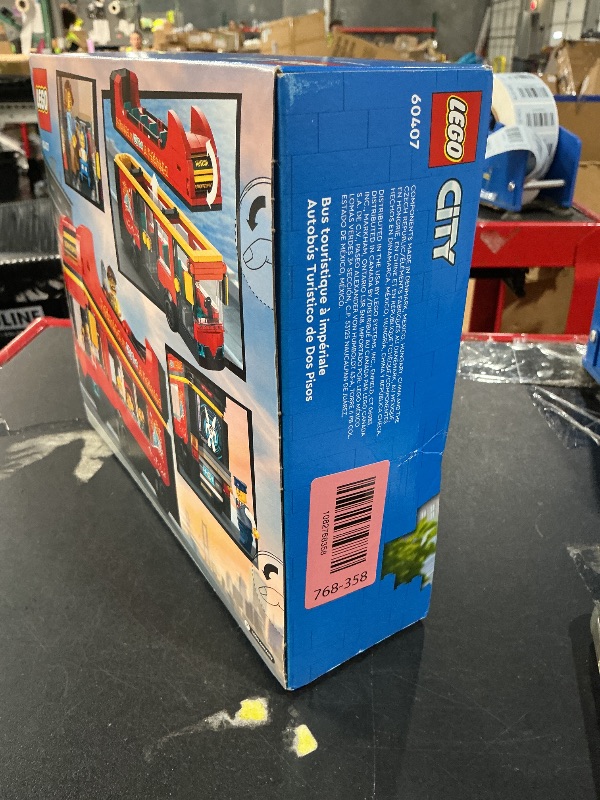 View 2 of ***FACTORY SEALED***
LEGO City Red Double-Decker Sightseeing Bus Toy Set