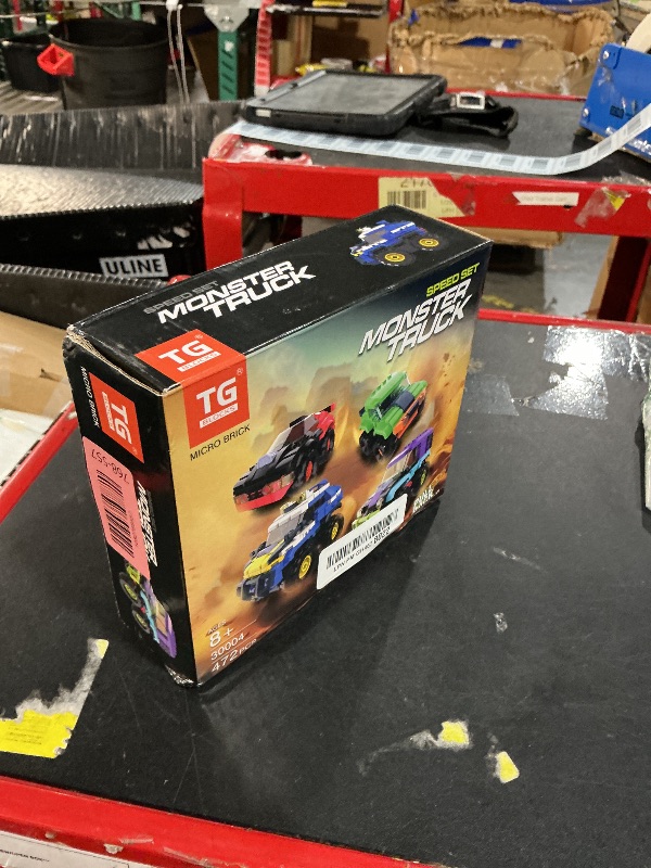 View 2 of ***FACTORY SEALED***
TG BLOCKS 4 Pack Monster Truck Building Blocks Set