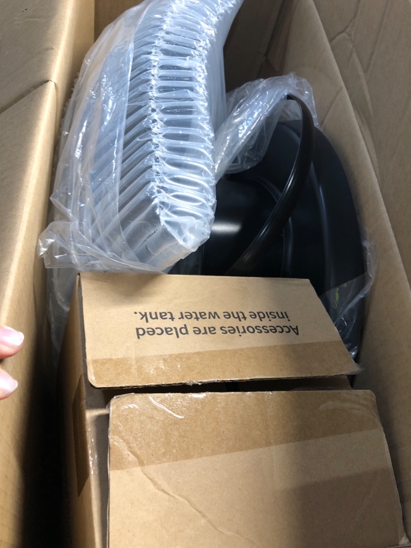 View 3 of *MISSING PARTS* NovaMist Misting Fan, 2026 Upgraded 4L Large Water Tank Mister Cooling Fan, 5 Speeds 3 Modes Misting Standing Fan, Floor Fan with Remote for Home, Bedroom, Patio, Outdoor