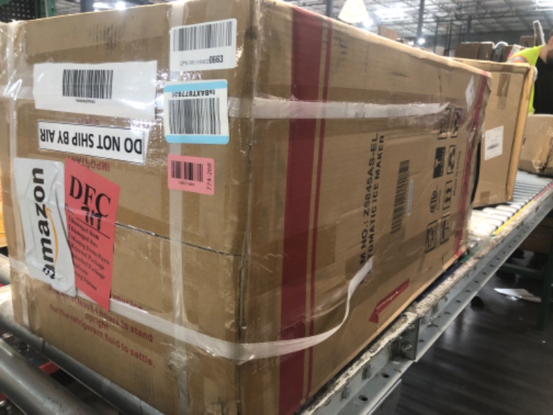 Photo 1 of ***UNABLE TO TEST***Commercial Ice Maker Machine, 100lbs/24H 45 Cube Ice/Cycle Stainless Steel Under Counter ice Machine with 33lbs Ice Storage Capacity, Freestanding Ice Maker for Restaurant, Bars, Home and Offices