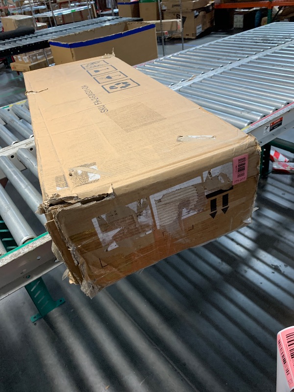 Photo 1 of ****FACTORY SEALED****
VIPLUMI 2-Flip Drawer Shoe Cabinet - Narrow Entryway Rack, Oak