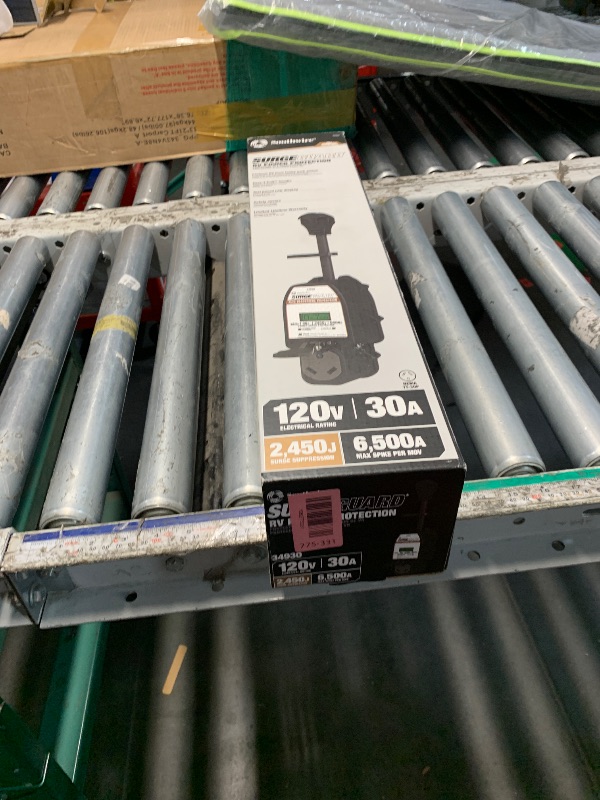Photo 1 of ****FACTORY SEALED****
Surge Guard Southwire 34930 30A - Full Protection Portable with LCD Display Black