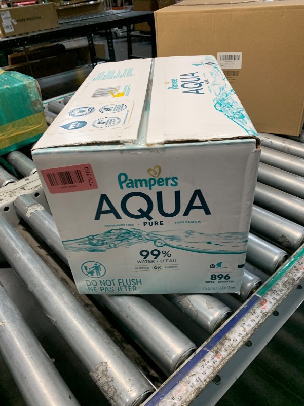 Photo 1 of ****FACTORY SEALED****
Pampers Aqua Pure Sensitive Baby Wipes (Select Count)