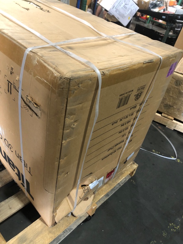 Photo 1 of ***TRUCK/TRAILER PICKUP ONLY***  ***FACTORY SEALED - OPENED FOR INSPECTION***  Osaki Titan Quantum Black Massage Chair