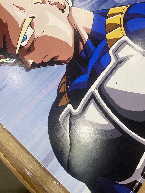 View 3 of **FRAME BROKEN** Trends International Dragon Ball Z Wall Poster, Black Framed Version
