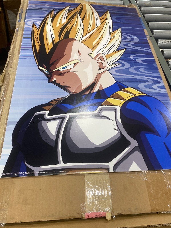 View 1 of **FRAME BROKEN** Trends International Dragon Ball Z Wall Poster, Black Framed Version