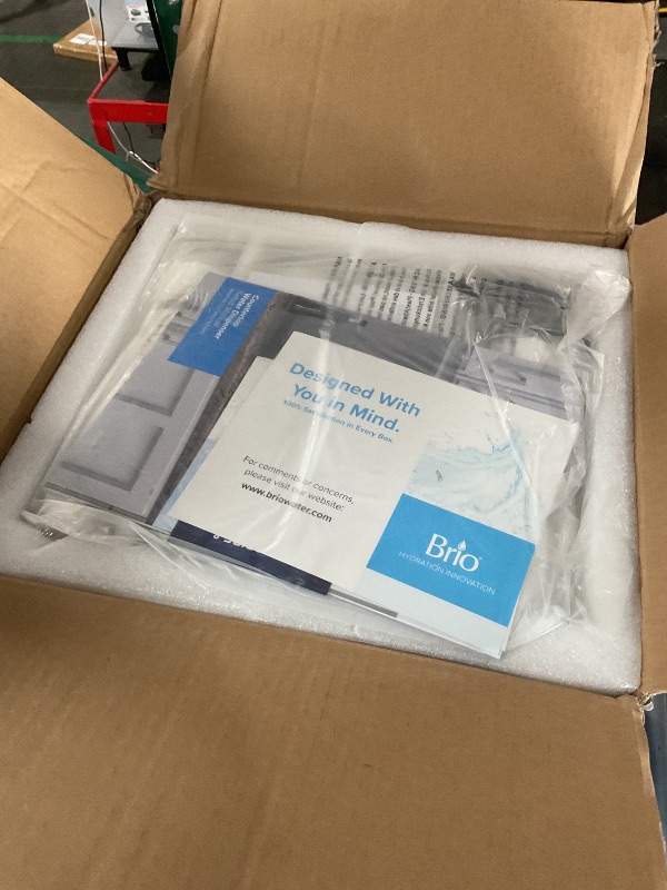 View 3 of **FACTORY SEALED OPENED FOR INSPECTION** Brio Moderna Bottleless Countertop Water Cooler Dispenser