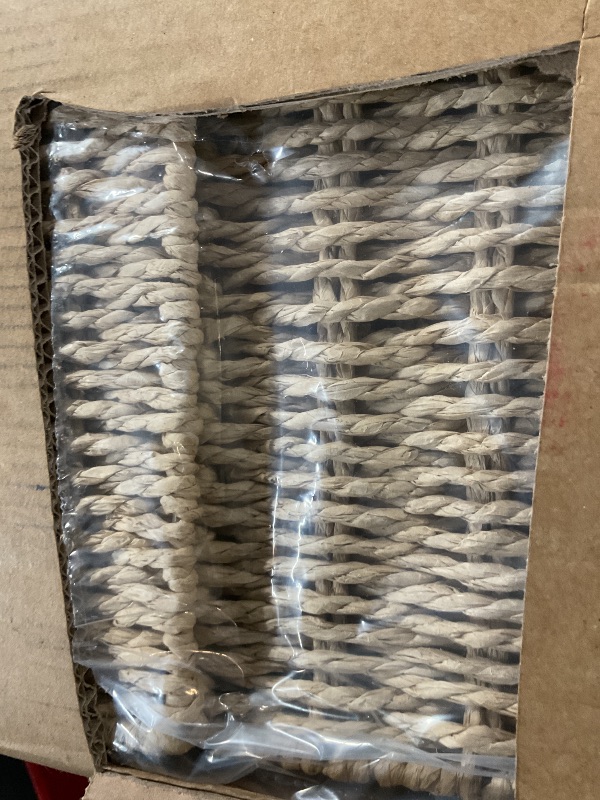 View 2 of ***ONLY 1*** HADAMUYE 4-Pack Paper Rope Storage Bins