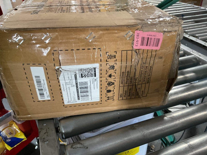 View 3 of ***SEE NOTES*** YOLEO Adjustable Weight Bench - ASTM-Certified 827LBS Capacity
