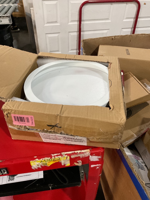 Photo 1 of **MISSING MOUNTING BRACKET***
WISBEAM Smart 11" LED Ceiling Light - 5CCT Dimmable, White