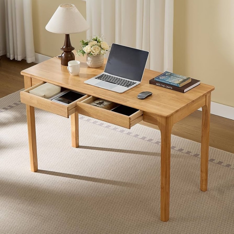Photo 1 of ***STOCK PHOTO FOR REFERENCE***
Solid Wood Computer Desk with Storage Drawers