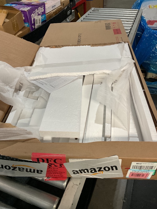 Photo 1 of ***BOX 2 OF 2***
Christopher Knight Home Queen Size Bed Frame, White