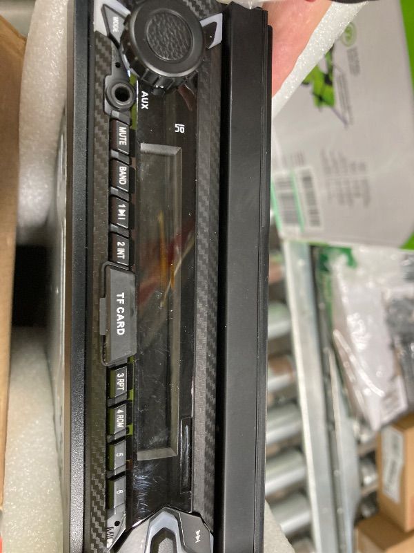 Photo 1 of **MISSING PARTS***Naifay Single Din Car Stereo with Dash Cam & Backup Camera, 7INCH Flip Out Single Din Touchscreen Car Stereo with Apple Carplay & Android Auto, Car Audio Receivers Bluetooth Mirrorlink FM Car Radio
