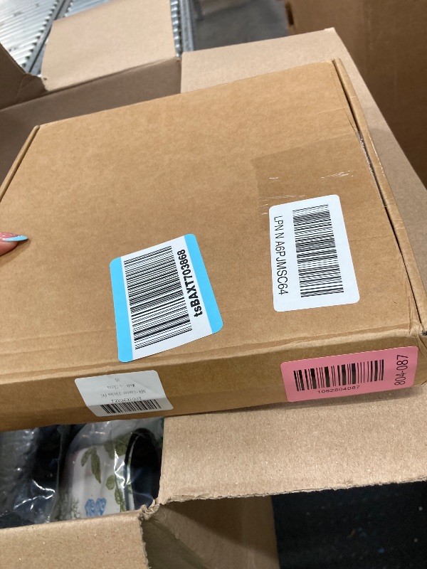 Photo 1 of ***2 ONLY*** 5 Inches Casters Wheels Medium Duty, 2 Packs Bearing 500LBS, Replacement for Platform Trucks Cart Furniture Workbench, Red PVC
